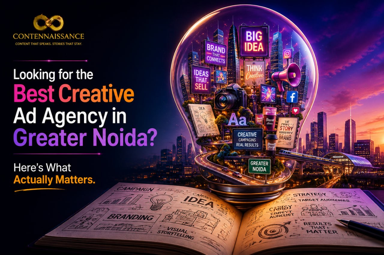 Best Creative Ad Agency in Greater Noida | Contenaissance